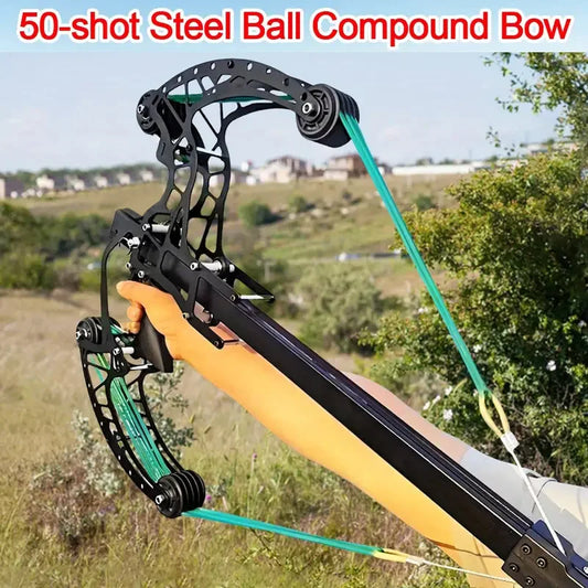 Piaoyu High Precision Mechanical Dual Purpose Steel Ball Bow