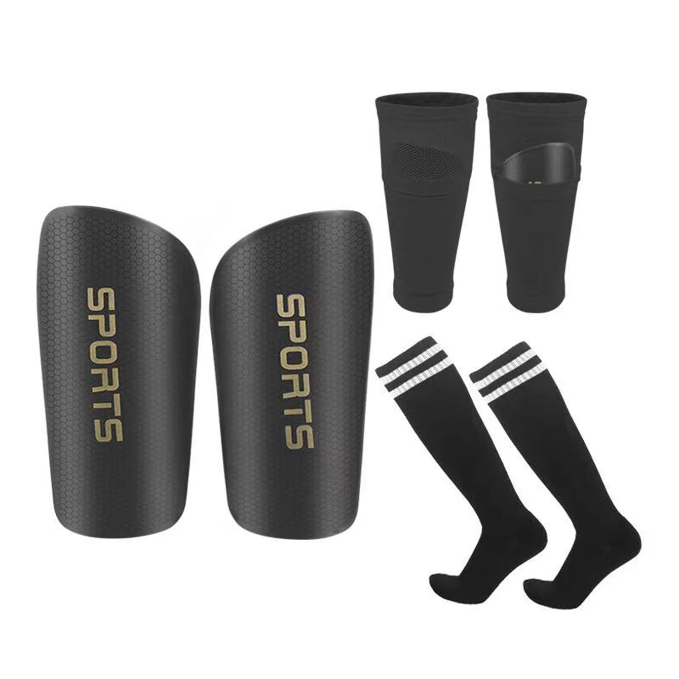 Shin Guards Soccer Football Protective Gear For Adults And Kids