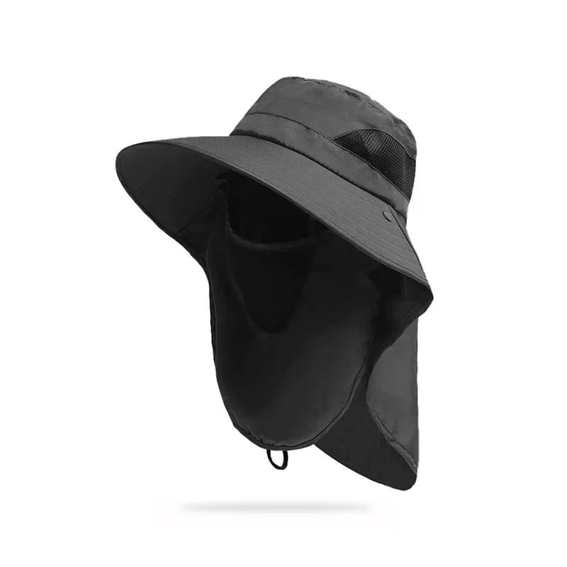Outdoor Sun Hat For Men Wide Brim UV Protection Cap