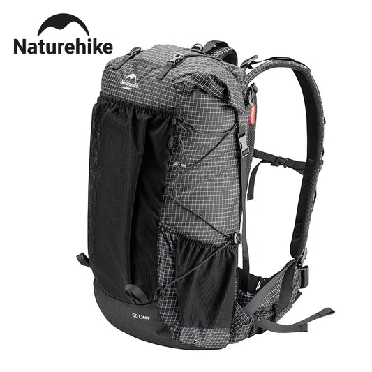 Naturehike Outdoor Mountain Backpack Waterproof With Rain Cover High Capacity
