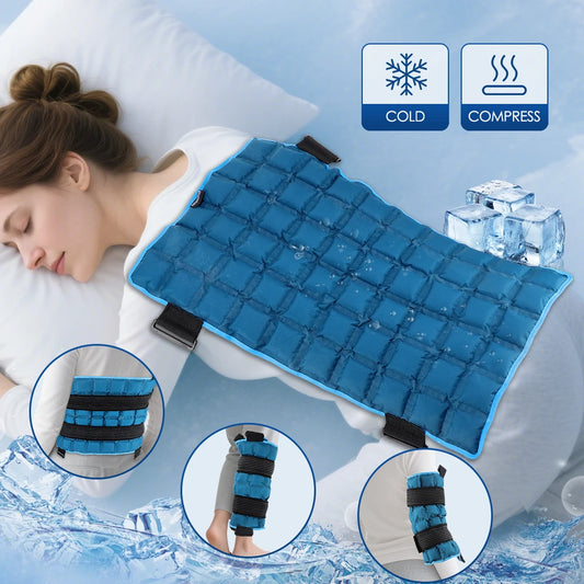 Hailicare Large Ice Pack For Muscle Relief Reusable Gel Pack