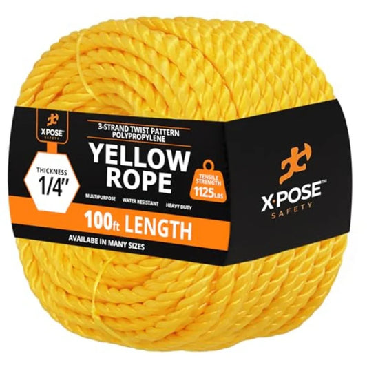 Heavy Duty Polypropylene Rope For Outdoor And Marine Use