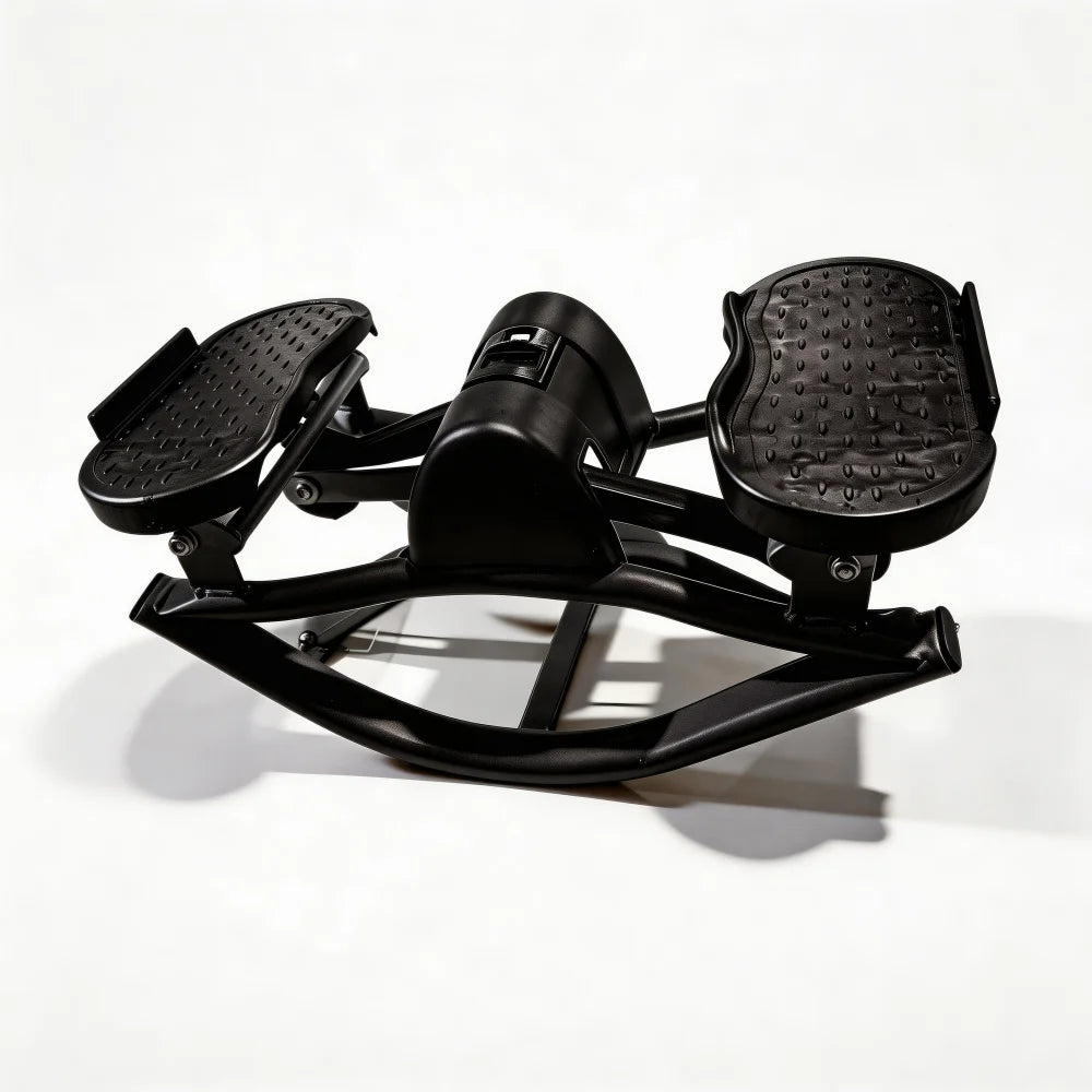 Portable Mini Stepper With Resistance Bands For Home Cardio