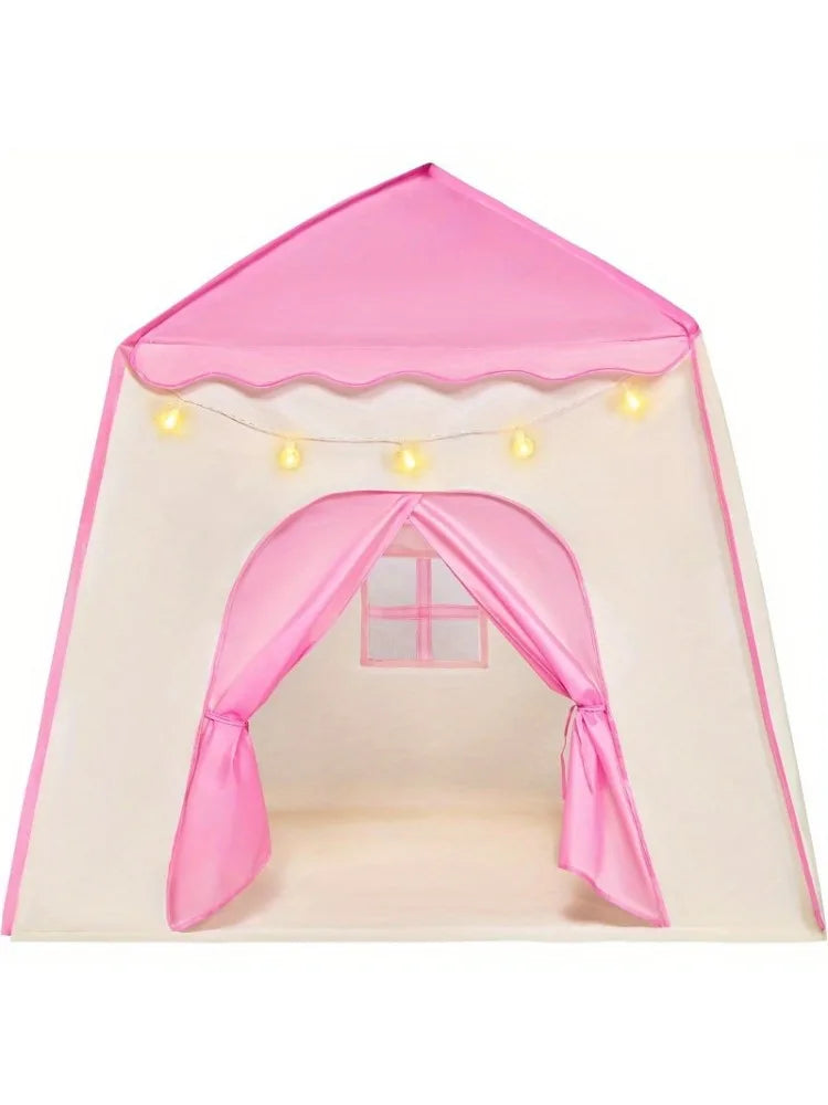 Joyfy Princess Tent With LED Stars Play Castle For Kids