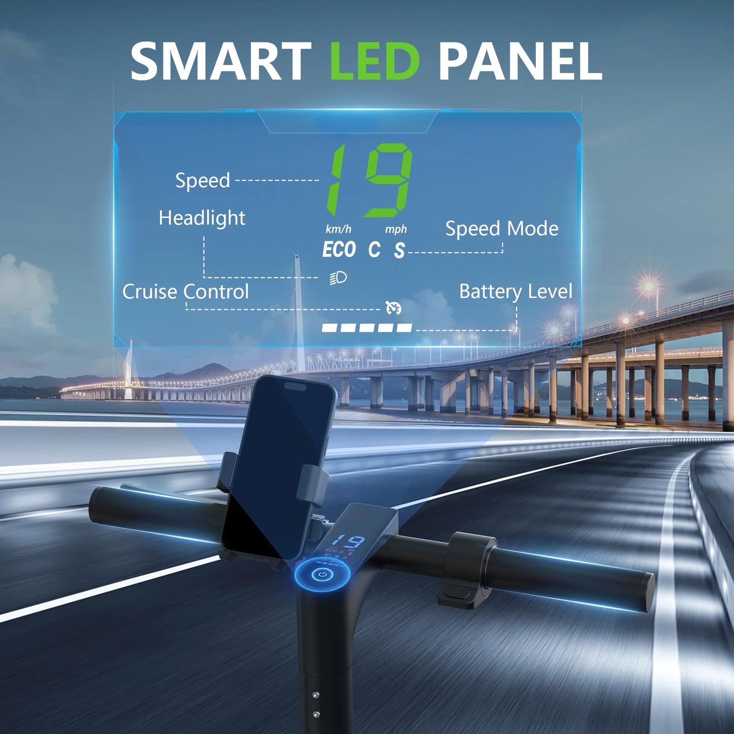 MAXSHOT Electric Scooter With Seat 15 Mile Range 19 MPH