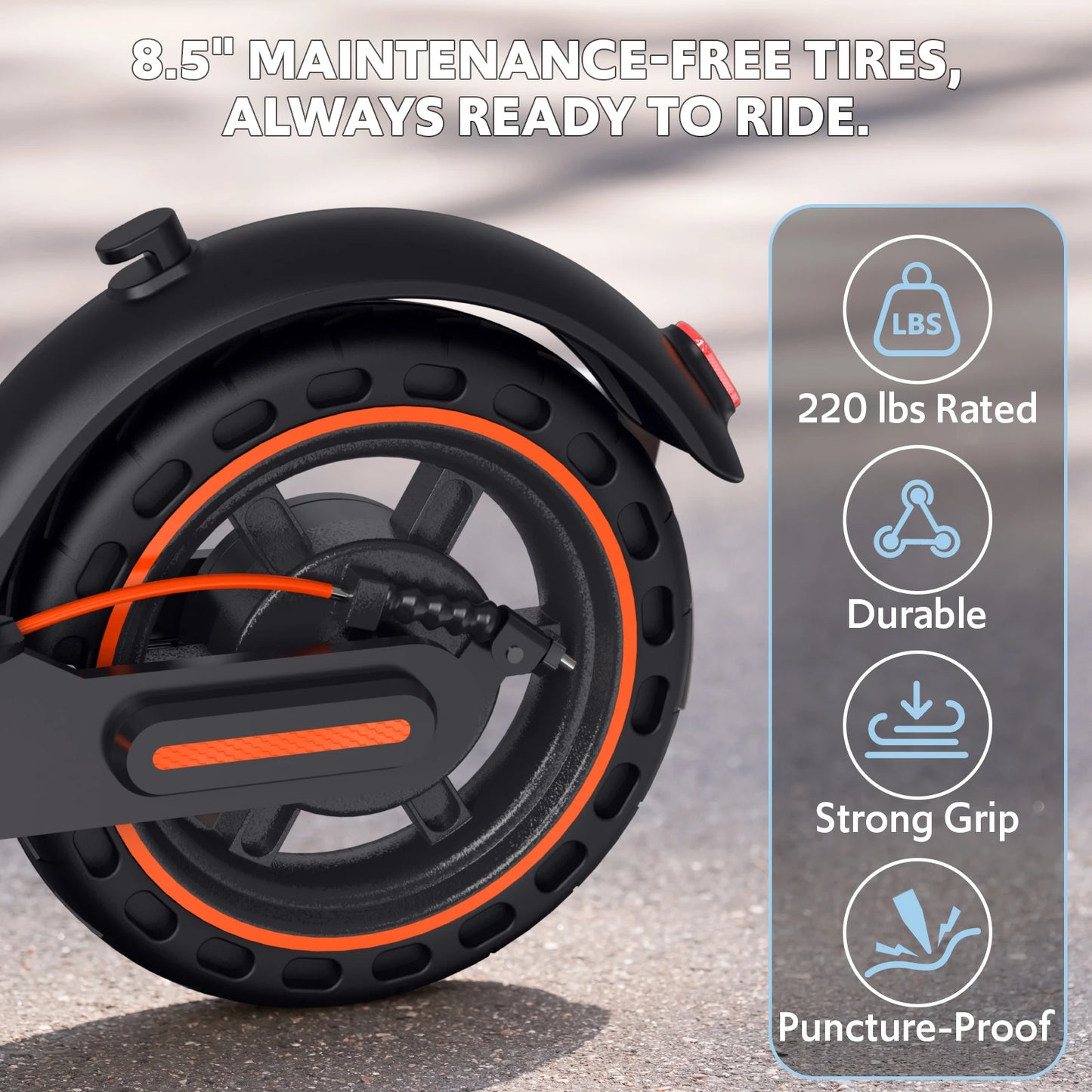 Osboo A11 Electric Scooter 550W 19 MPH 40km Ultra Range