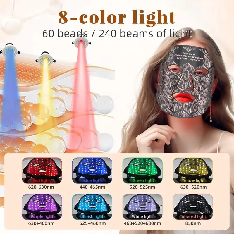 UBilli LED Face Mask Near Infrared Therapy Anti Aging