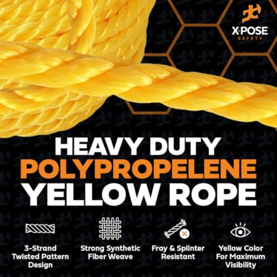 Heavy Duty Polypropylene Rope For Outdoor And Marine Use