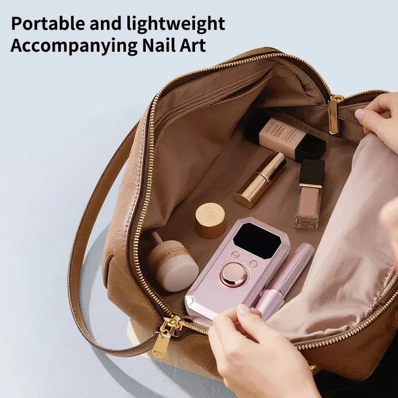 Cordless Rechargeable Electric Nail Drill With LED Display 32 Speeds