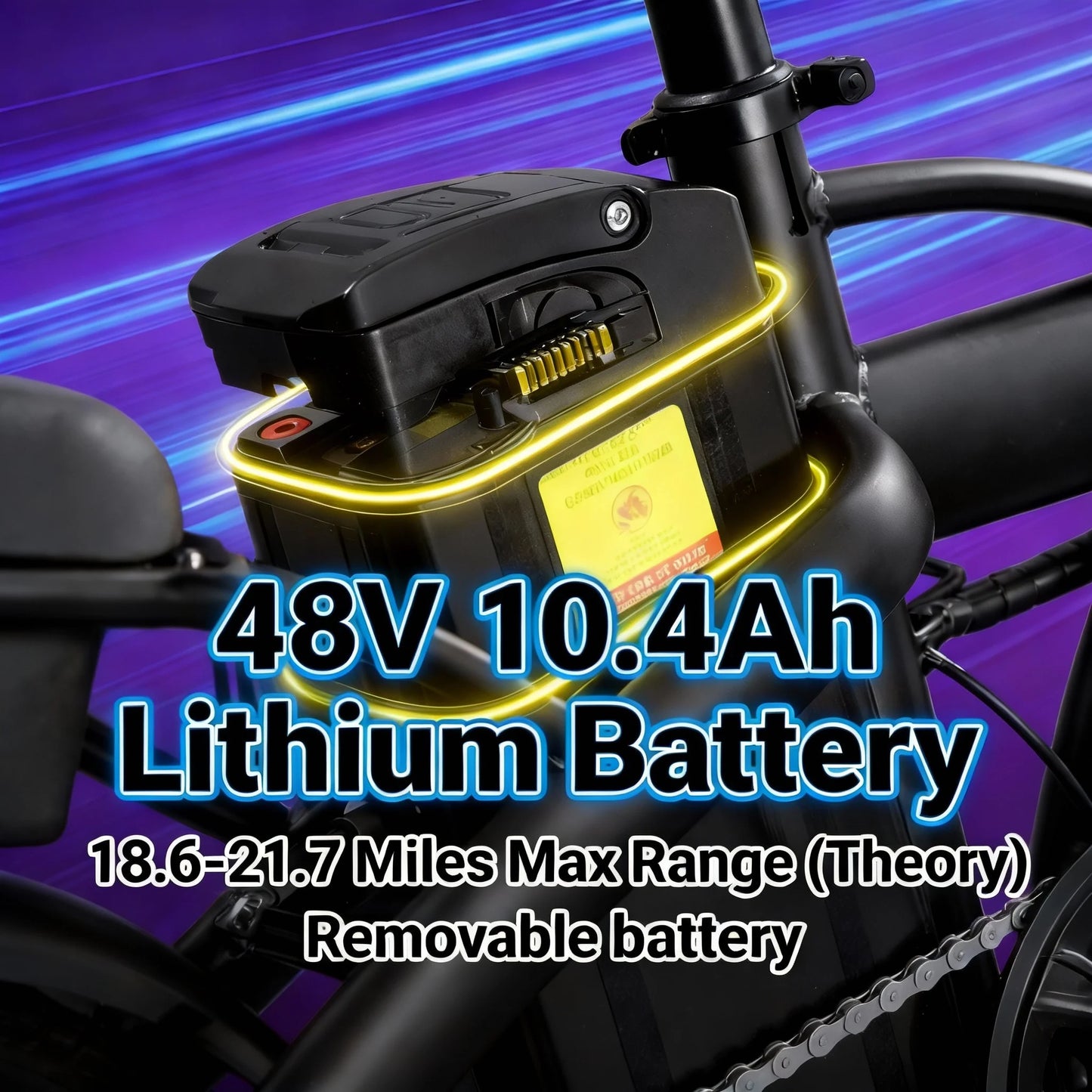 HEZZO T5 Folding Electric Bike 48V 350W Commuter E Bike