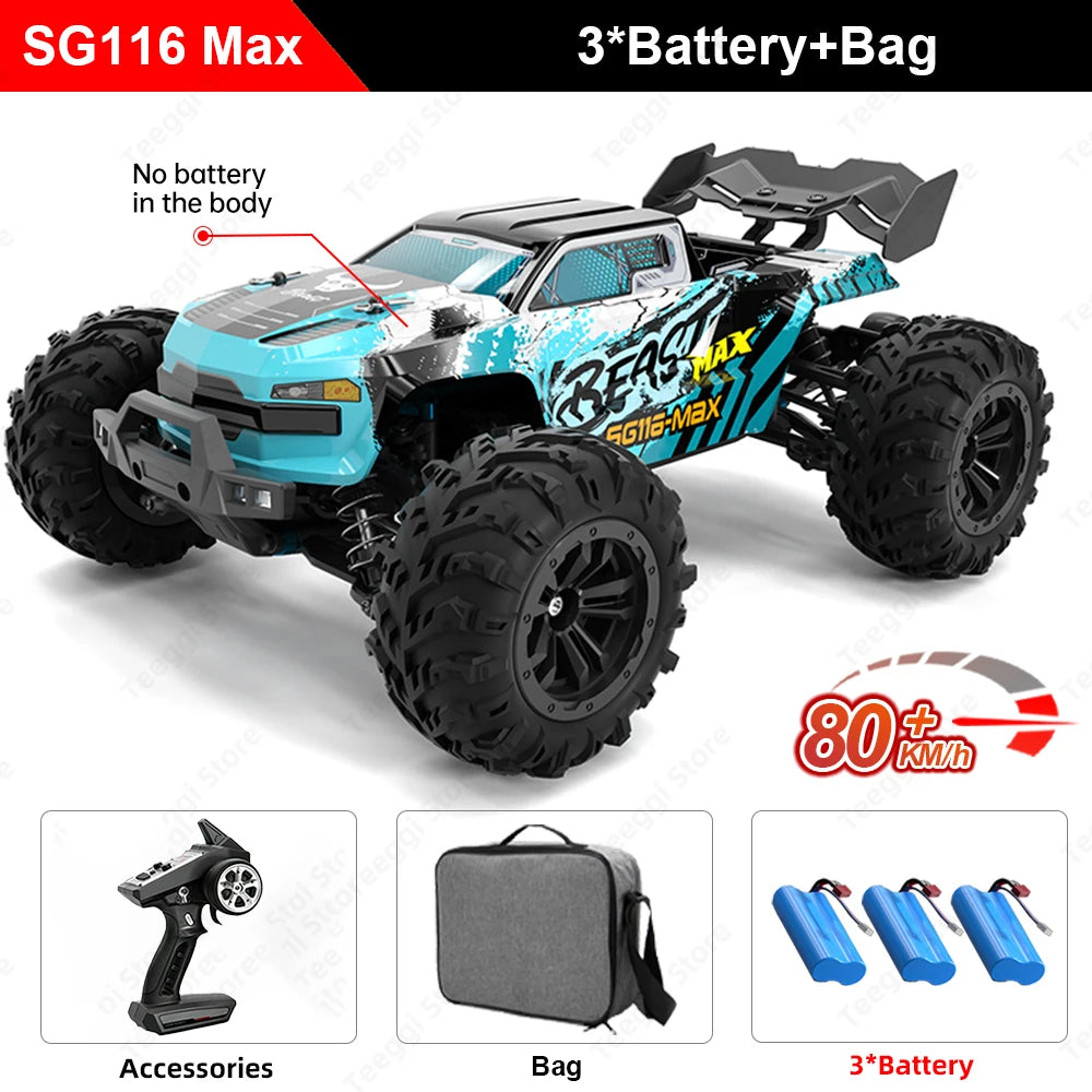 Teeggi SG116 MAX 1:16 Drift RC Car FourWheelDrive High Speed