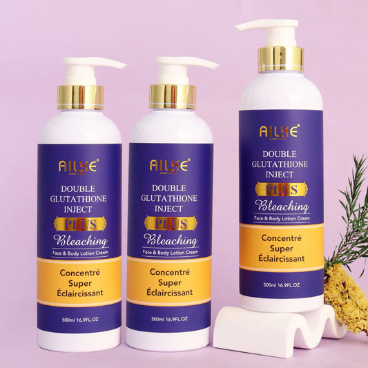 AILKE Double Glutathione Whitening Serum For Dark Spots and Moisturizing
