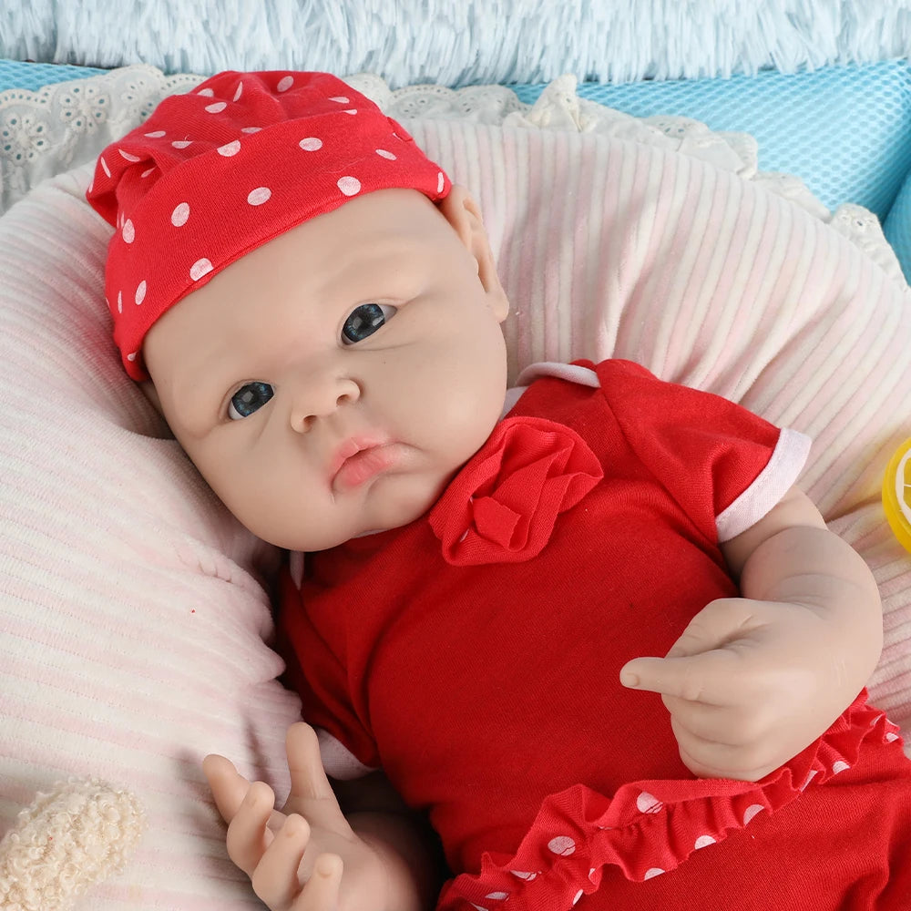 IVITA Silicone Reborn Doll Realistic Lifelike Handmade Collector Gift Doll