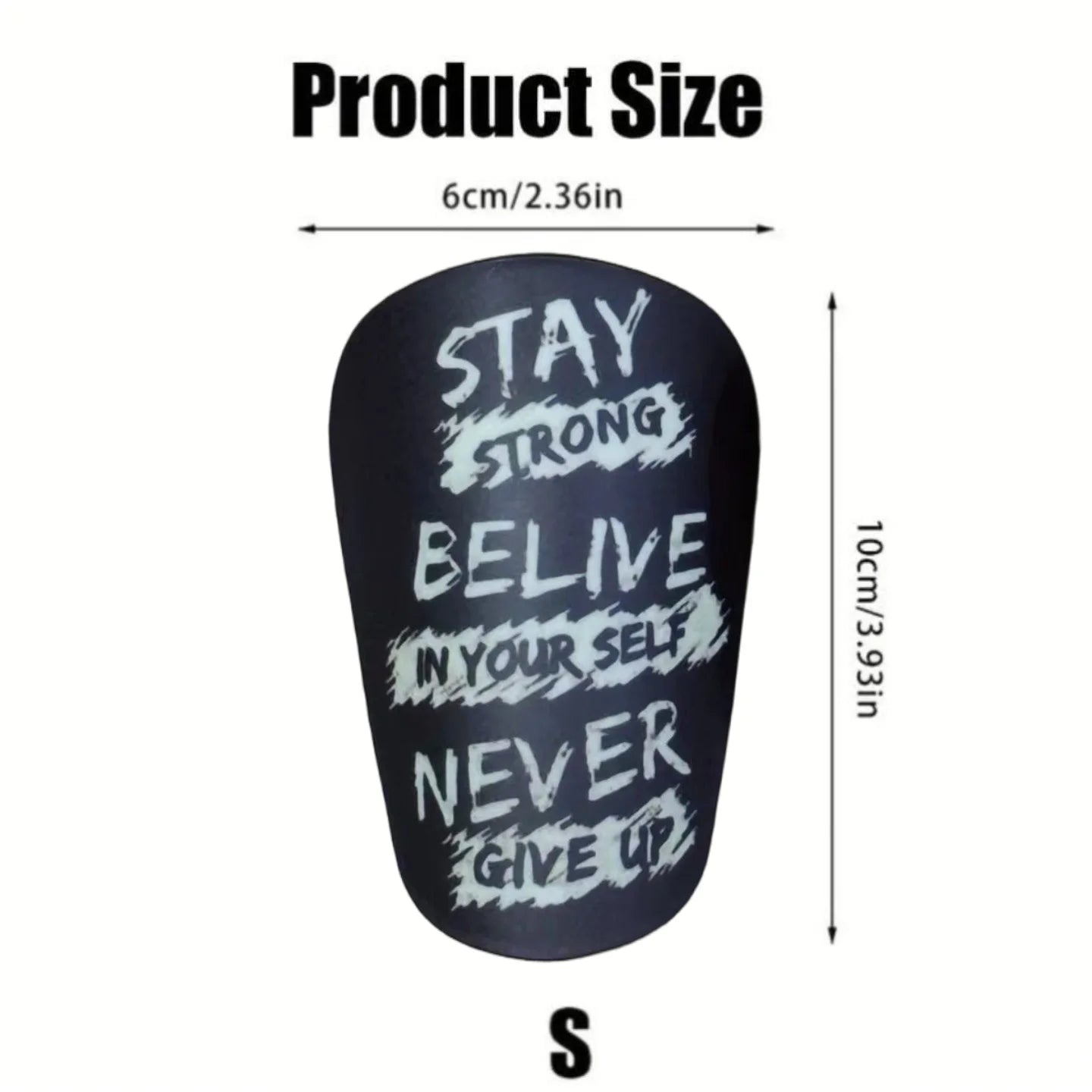 Mini Football Shin Guards PBT Material Unisex Protective Gear