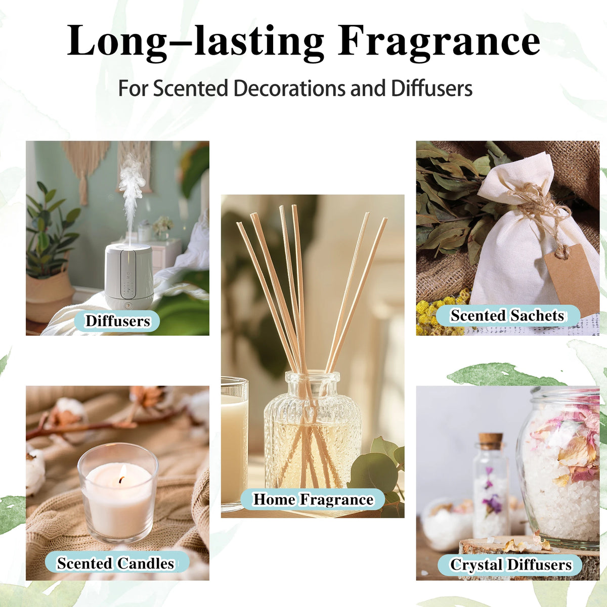 MAYJAM Fragrance Oil For Diffusers, Humidifiers, Candles And Soaps