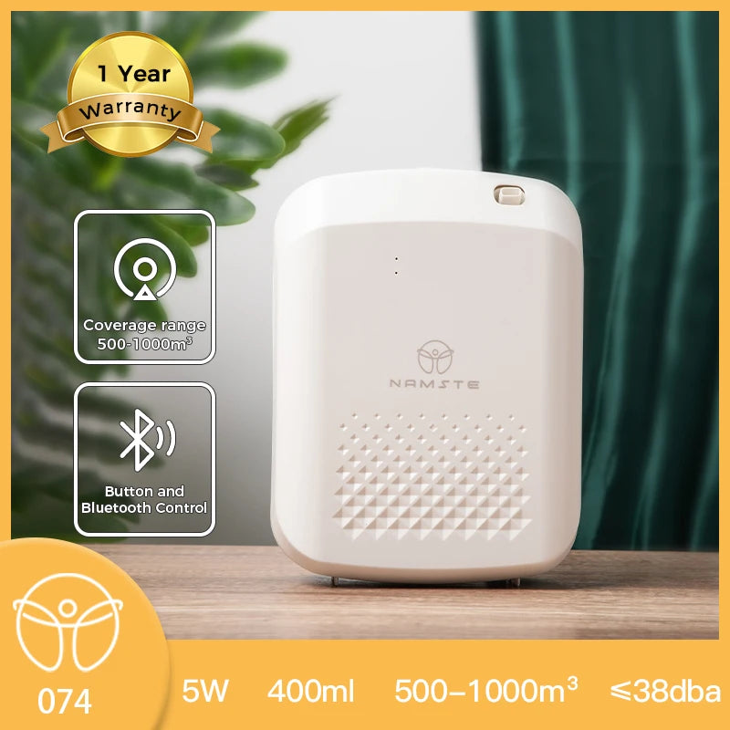 NAMSTE Aroma Diffuser 400ml With Bluetooth Control For Home