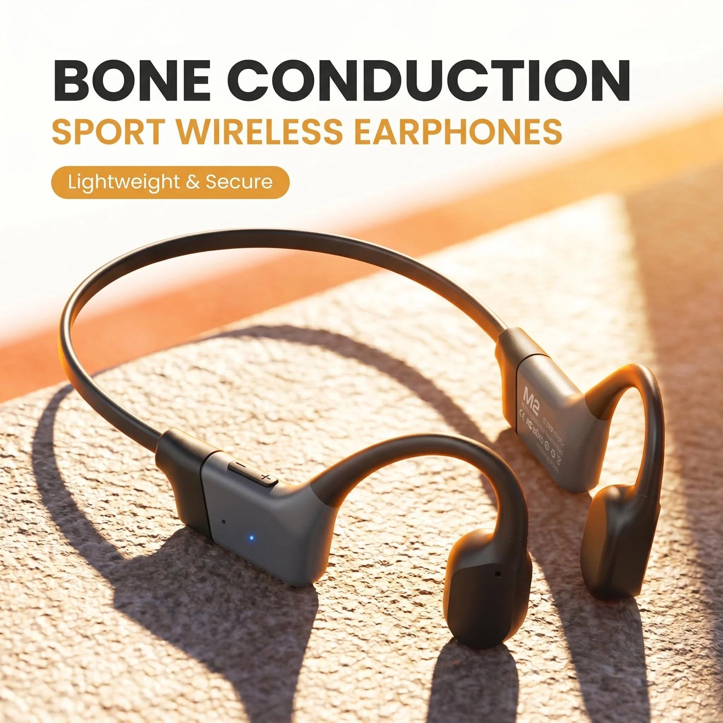 Open Ear Bone Conduction Headphones Bluetooth 5 3 For Running