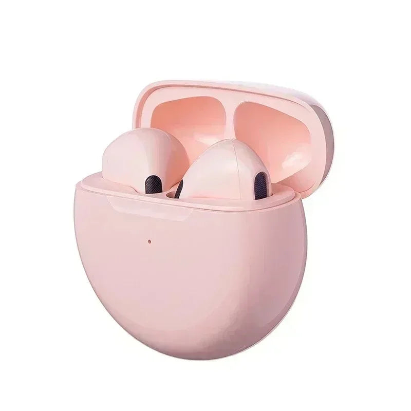 Pro 6 TWS Wireless Earphones With Mic Bluetooth Earbuds