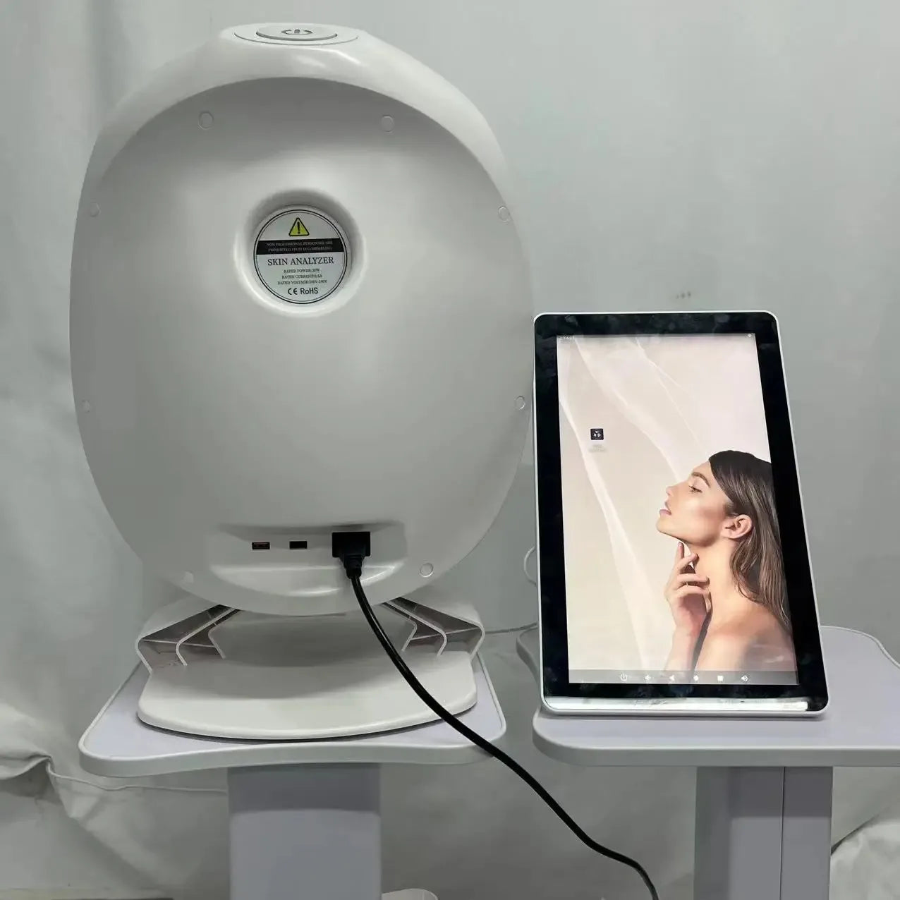 3D Facial Skin Analyzer With 8 Light Spectrum Skin Analysis
