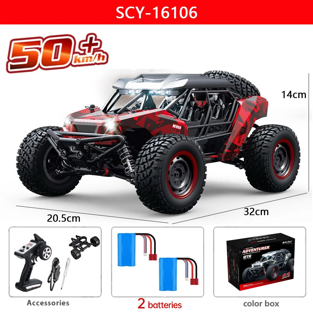 WLtoys 16106 High Speed 4WD RC Car With LED Remote