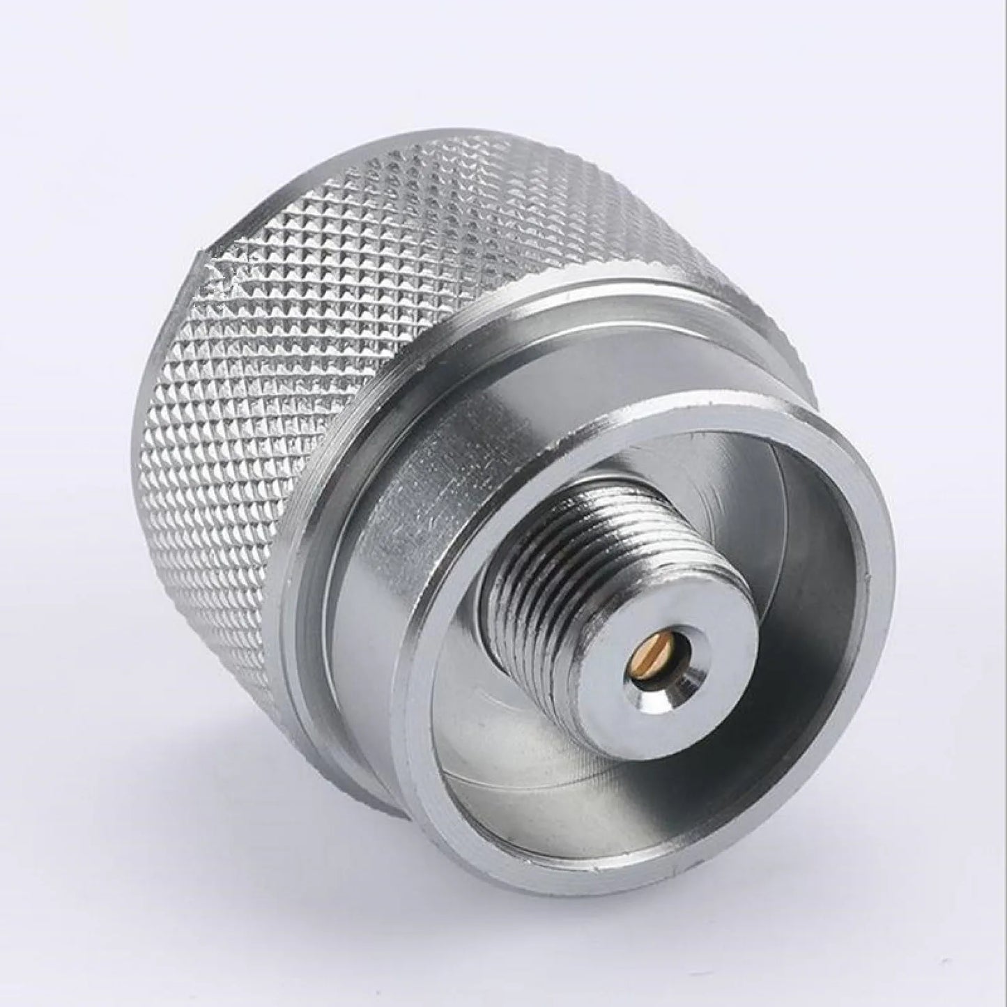 Portable Propane Adapter For Flat Gas Tank Grill Fuel Converter