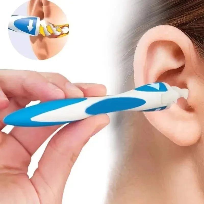 Silicone Ear Wax Remover Tool With 16 Replacement Tips