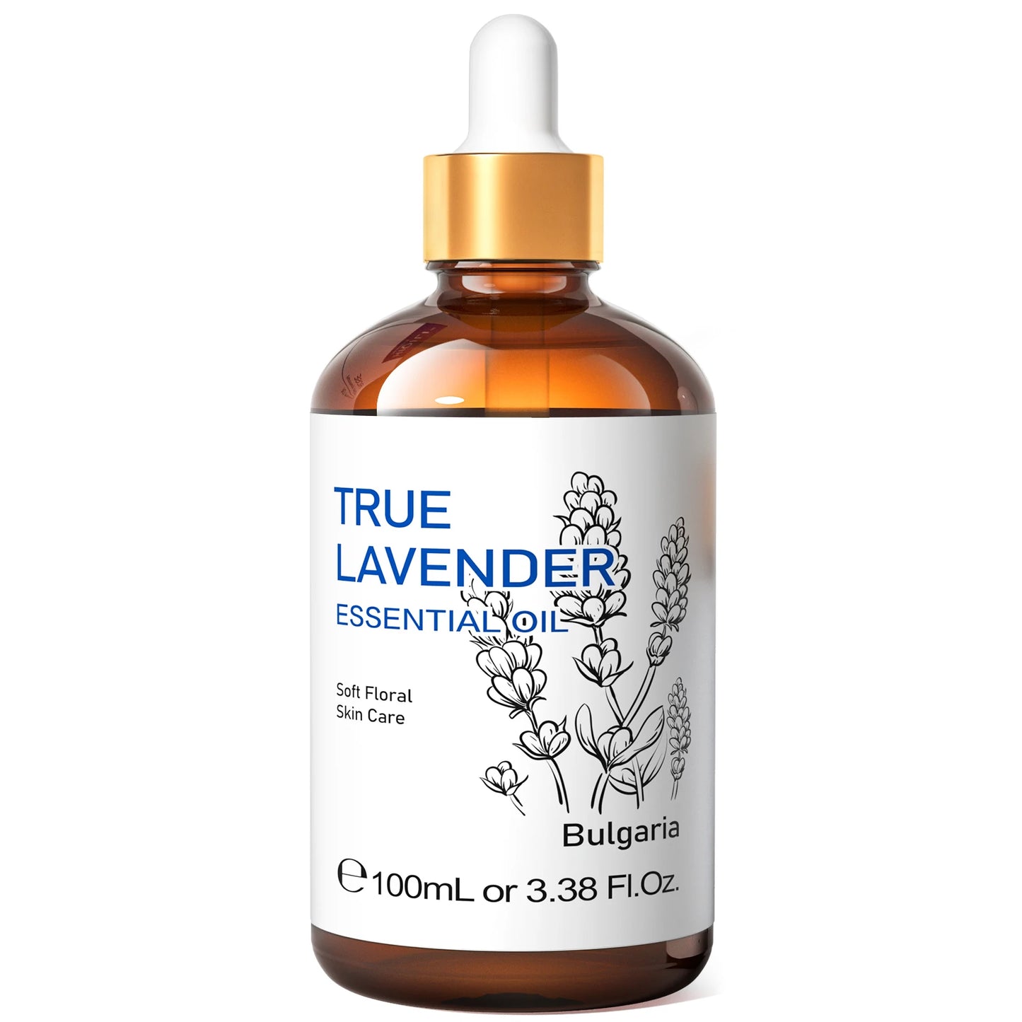 HIQILI Natural Essential Oil Blend Geranium Tea Tree Rosemary Lavender