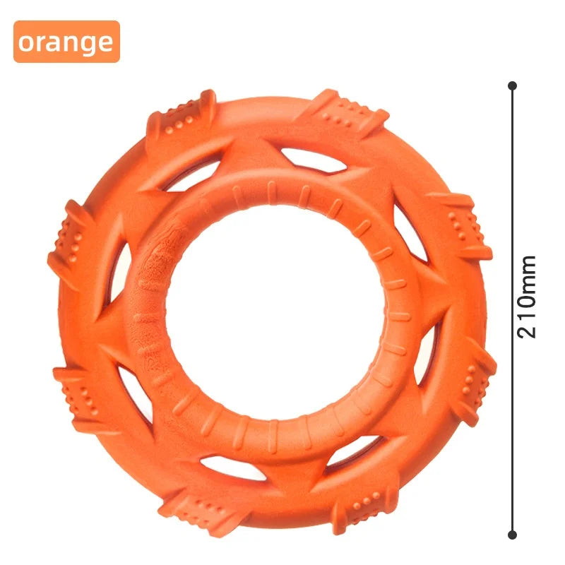 Floating Dog Frisbee Tug Toy 3 In 1 Bite Resistant