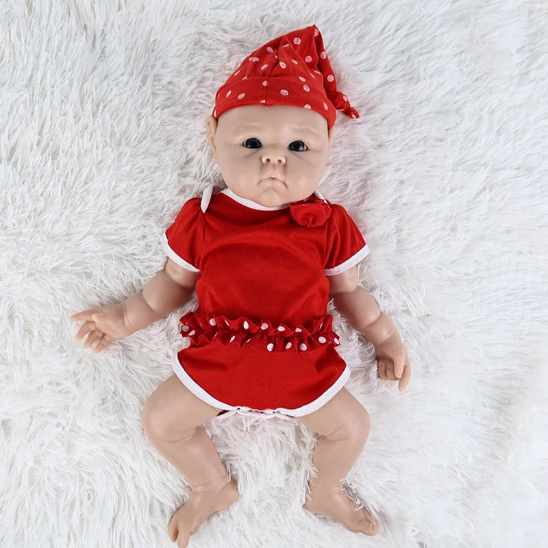 IVITA Silicone Reborn Doll Realistic Lifelike Handmade Collector Gift Doll