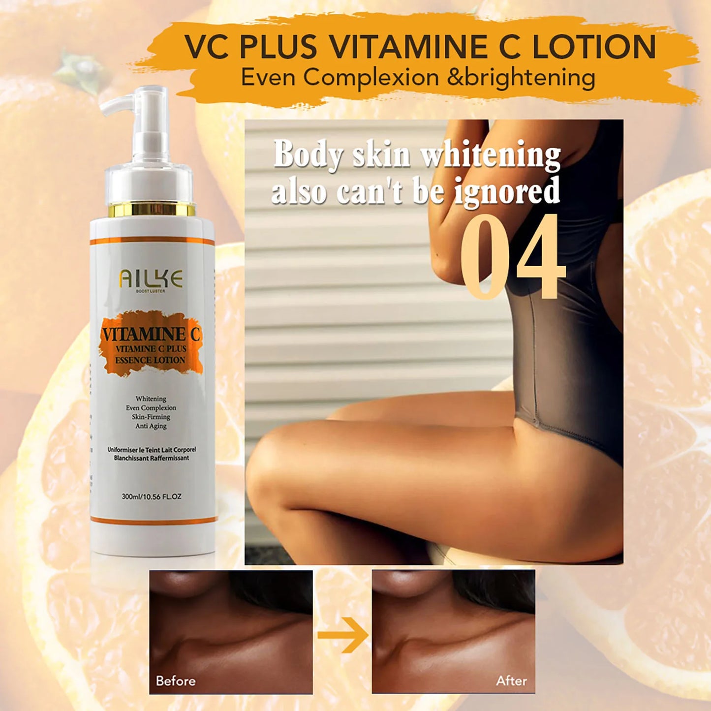 KYLIEFIT Vitamin C Whitening Serum For Dark Spot Reduction