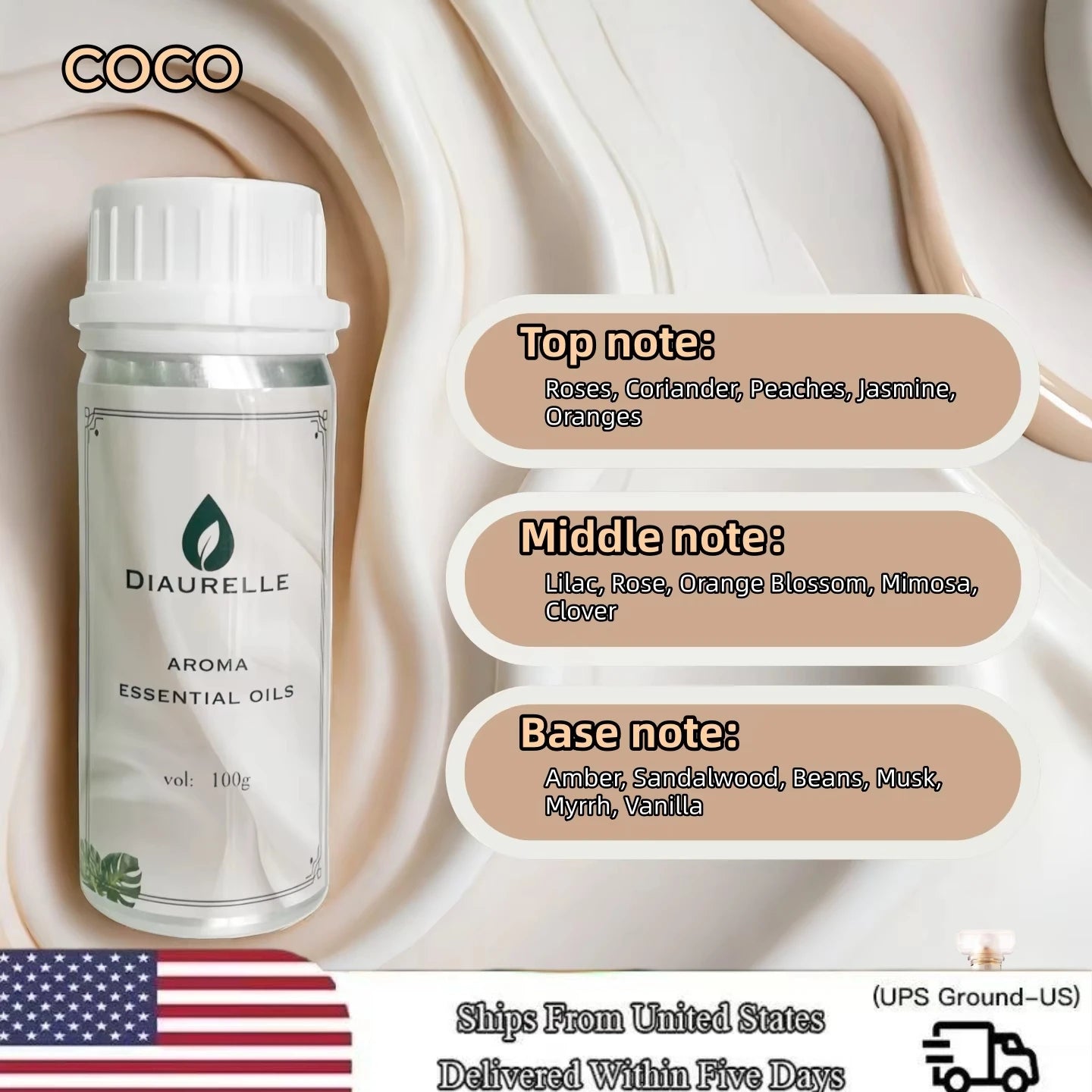 Essential Oil Santal 33 Fragrance For Aroma Diffuser