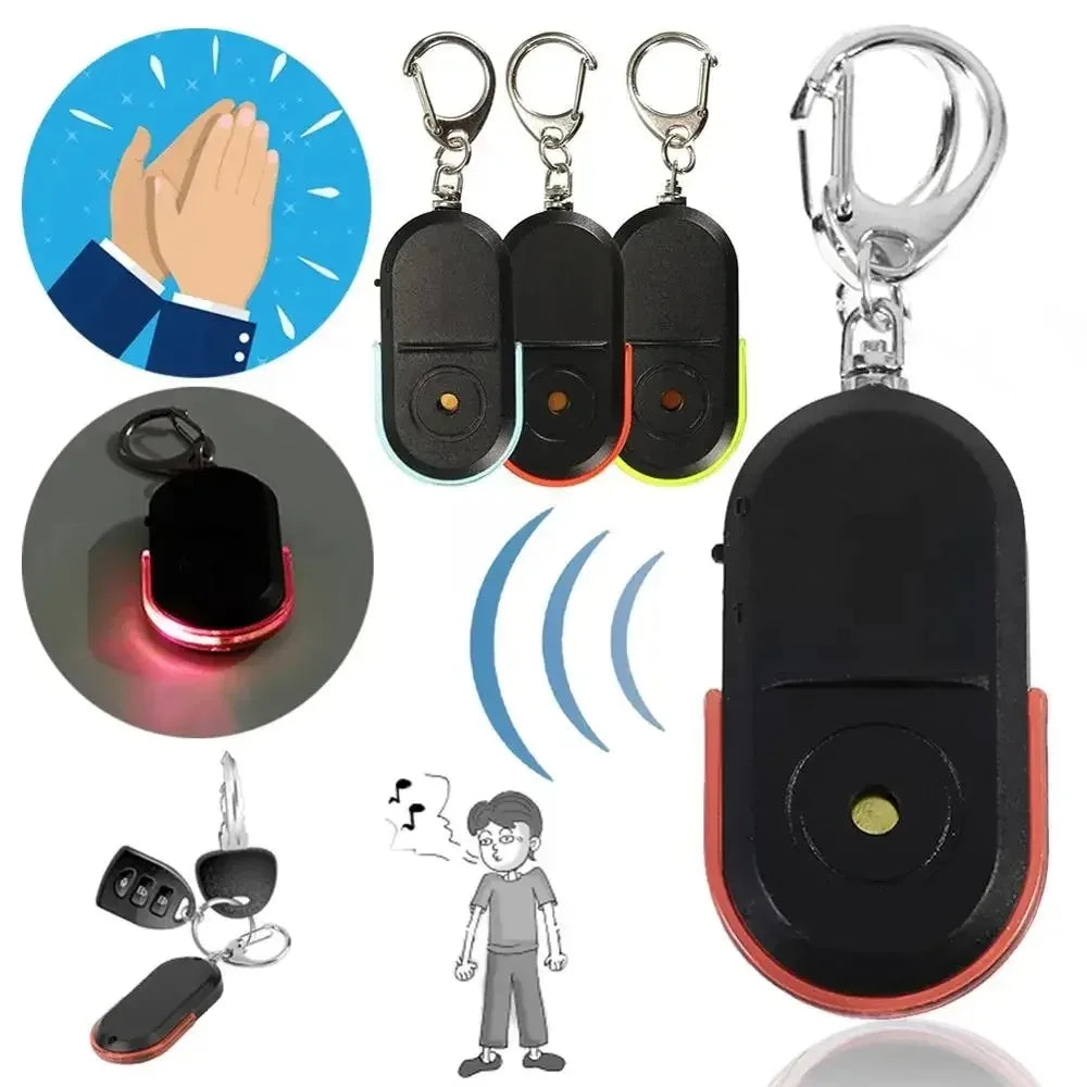 Anti Lost Key Finder With Beeping Alarm And LED Light