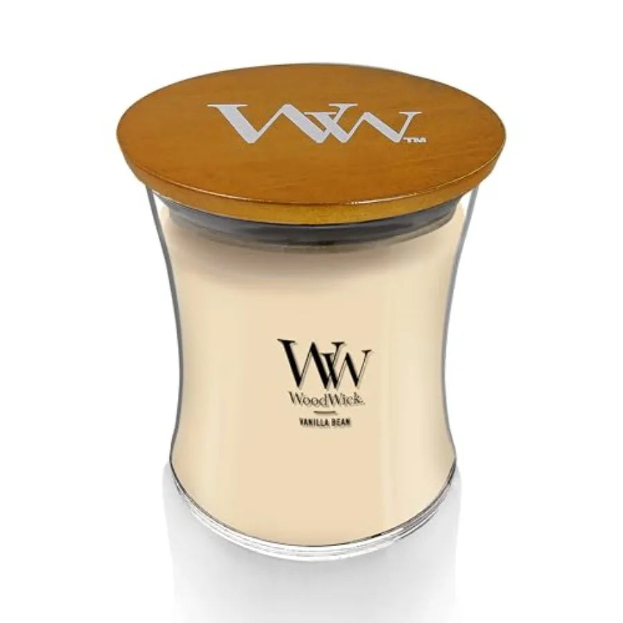 Vanilla Bean Holiday Candle Gift For Women And Crackling Wick