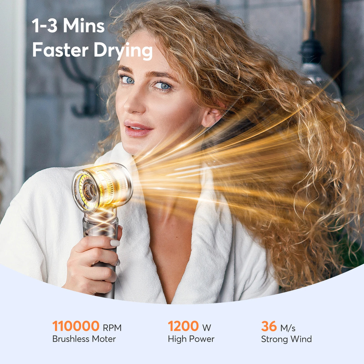 BOPCAL 5 In 1 Multifunctional Hot Air Hair Dryer Styler