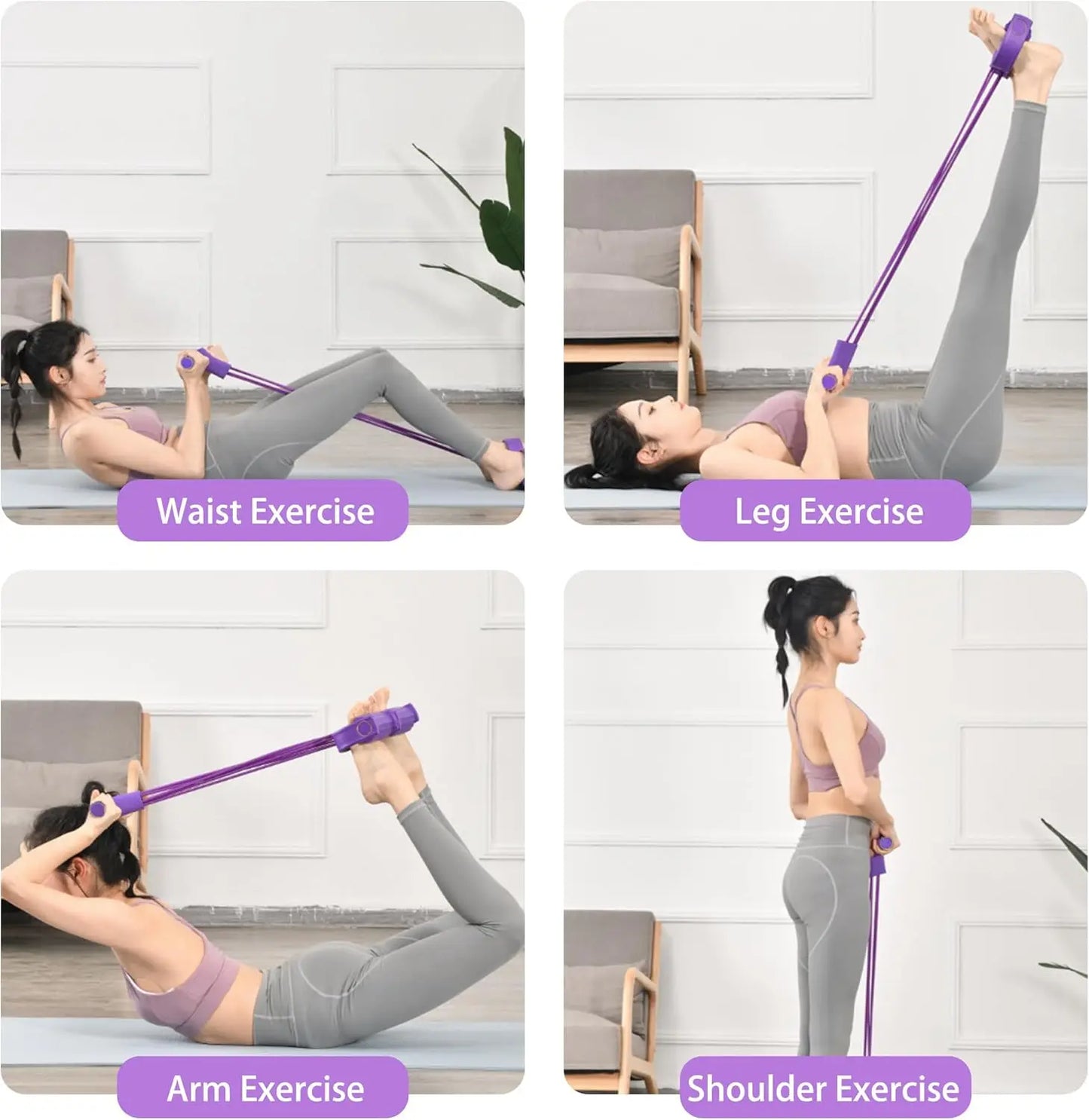 GOT-TOG Puller Resistance Bands Set For Abdominal Full Body Workout