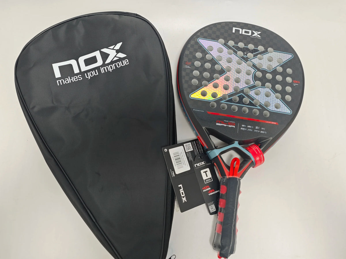 NOX Professional Padel Racket With Carbon Fiber And 3D Spin