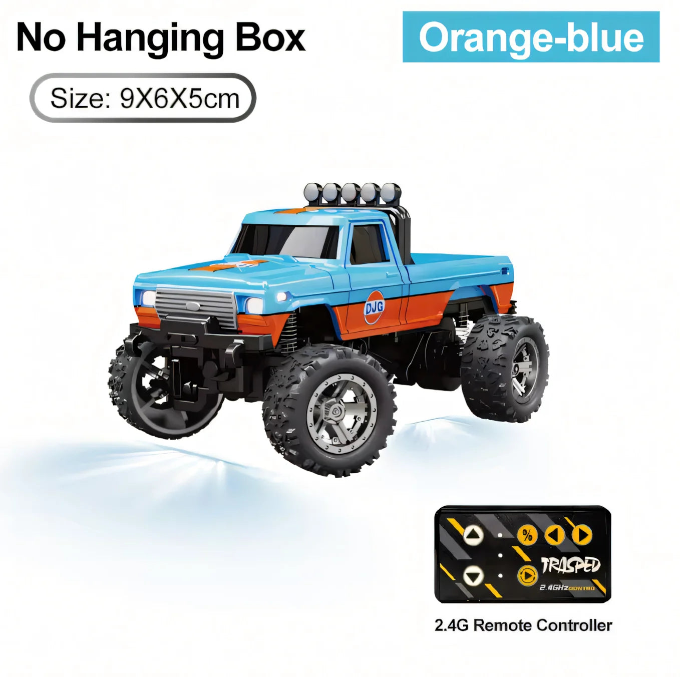 RC Truck Remote Control Monster Truck With LED Lights