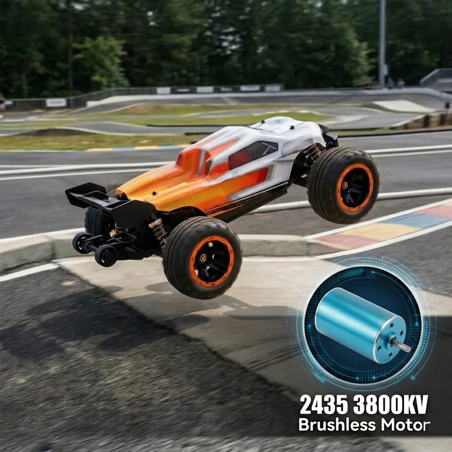HAIBOXING 16890A Brushless 4WD Off Road RC Truck Top Speed 48kmh