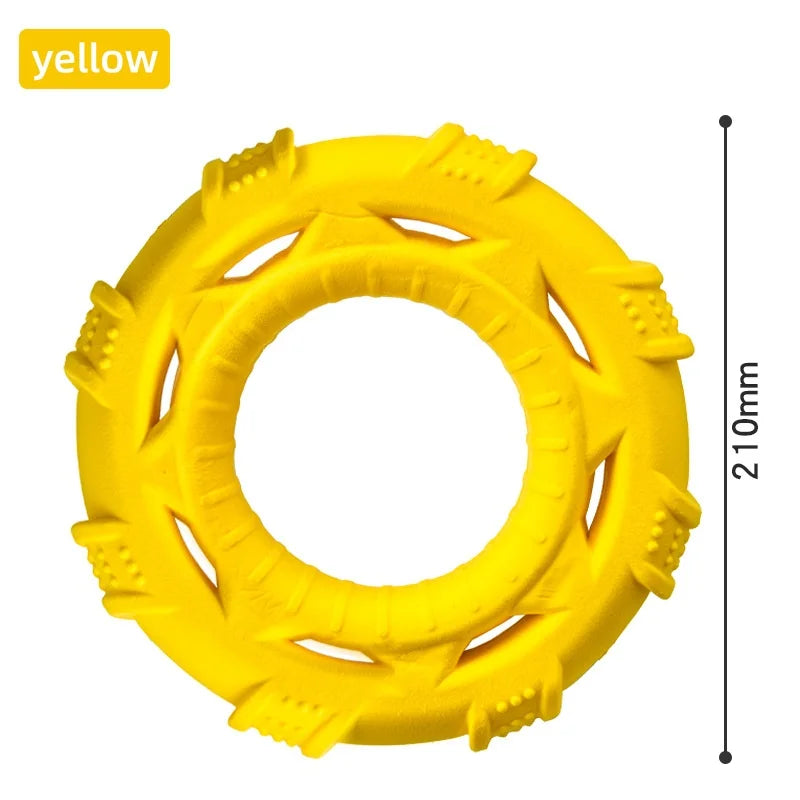 Floating Dog Frisbee Tug Toy 3 In 1 Bite Resistant