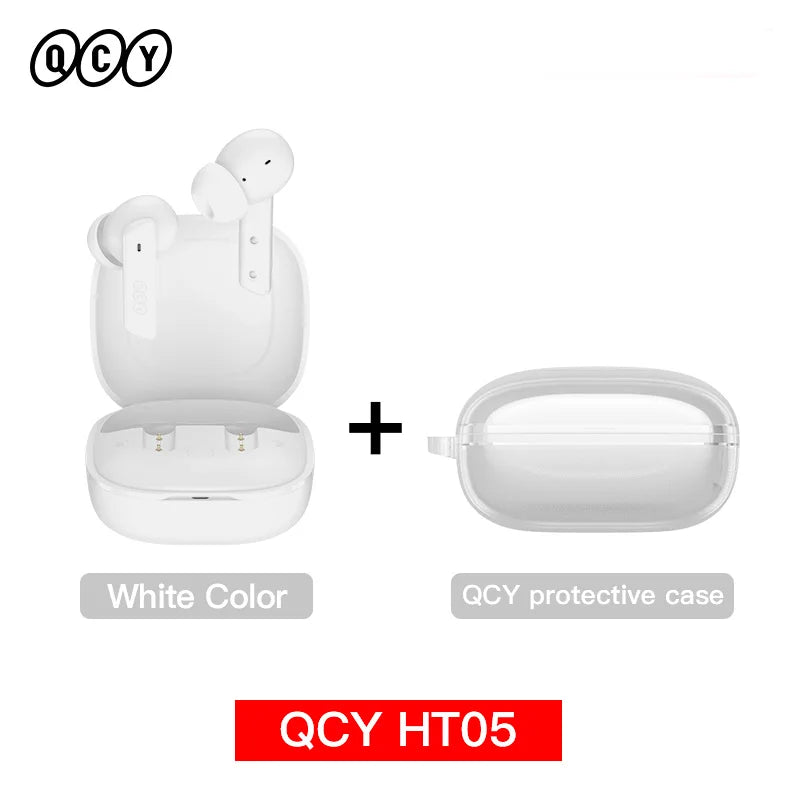 QCY HT05 ANC Wireless Bluetooth Earbuds 40dB Noise Cancelling