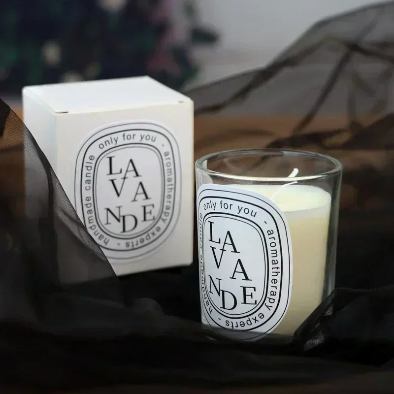 Romantic Transparent Scented Candle Jar For Weddings And Gifts