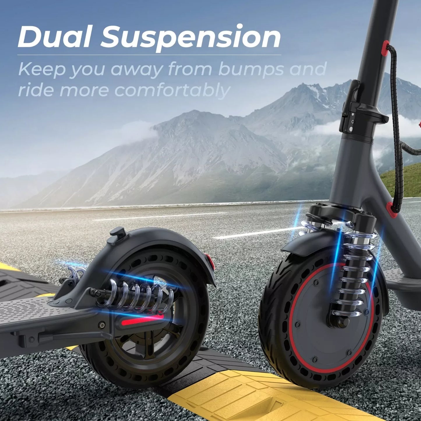 AOVOPRO TMAX Electric Scooter 500W 22MPH Folding Smart App