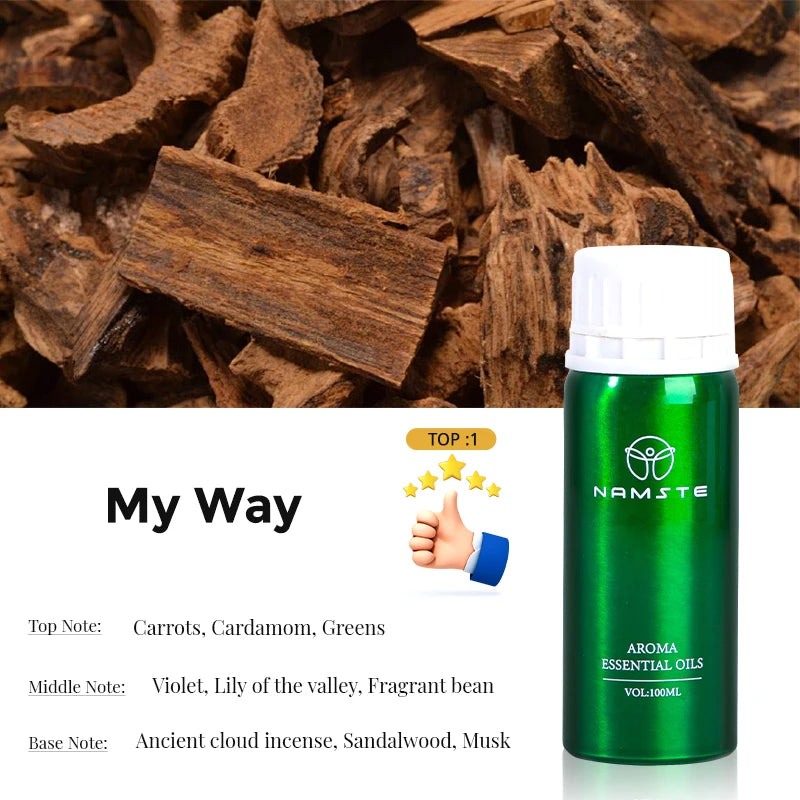 NAMSTE Electric Aromatic Diffuser With Pure Plant Essential Oils