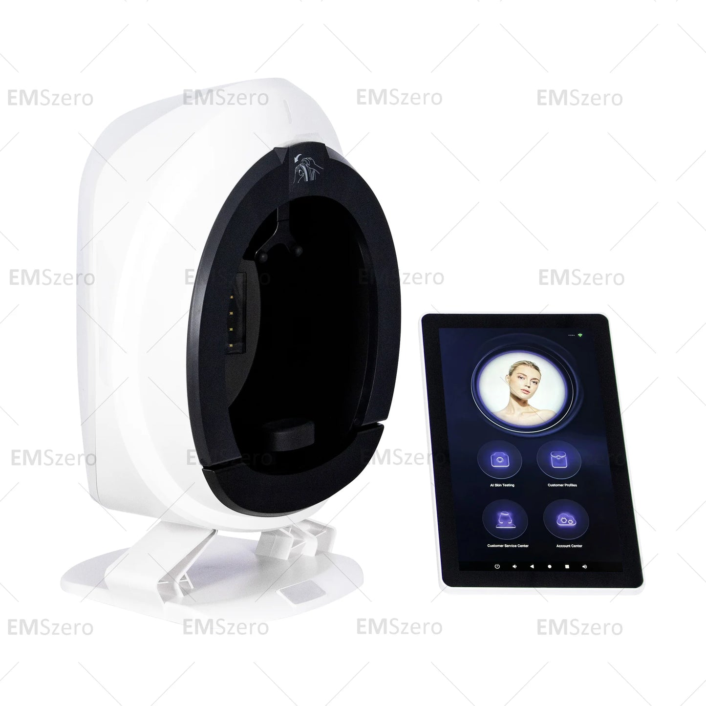 3D Facial Skin Analyzer With 8 Light Spectrum Skin Analysis