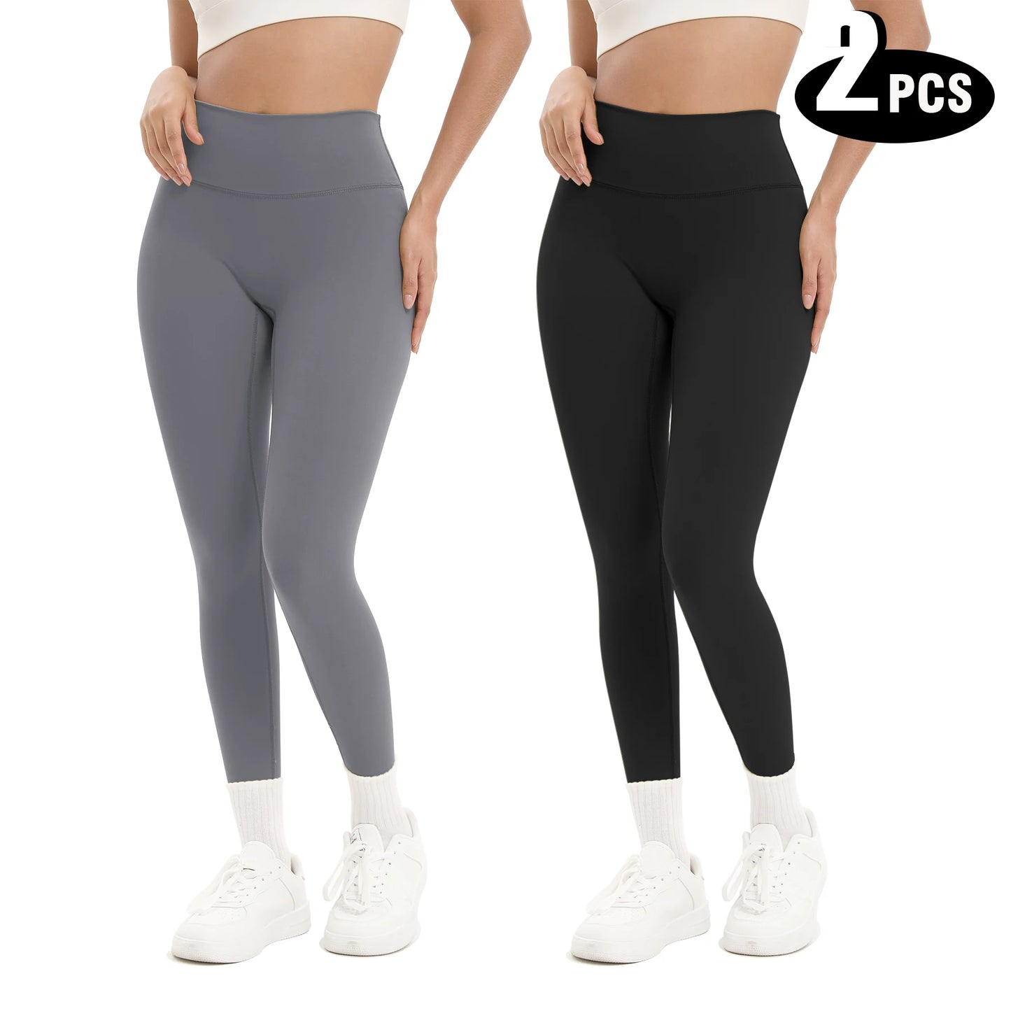 Women's High Waist Seamless Yoga Leggings Athletic Fitness