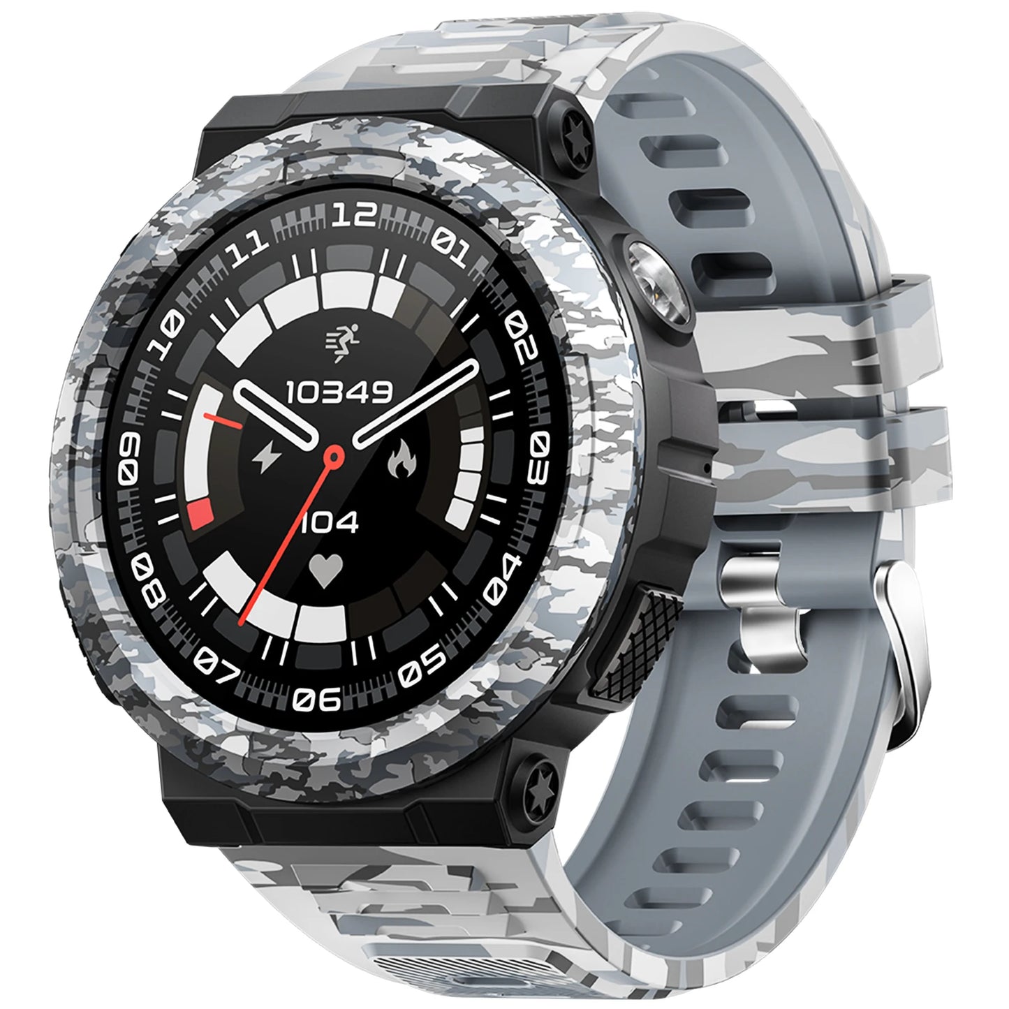Eigiis Smart Watch With Led Flashlight And Sport Modes