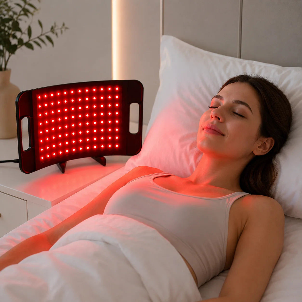 Near Infrared 660nm 850nm Red Light Therapy Lamp Face Body
