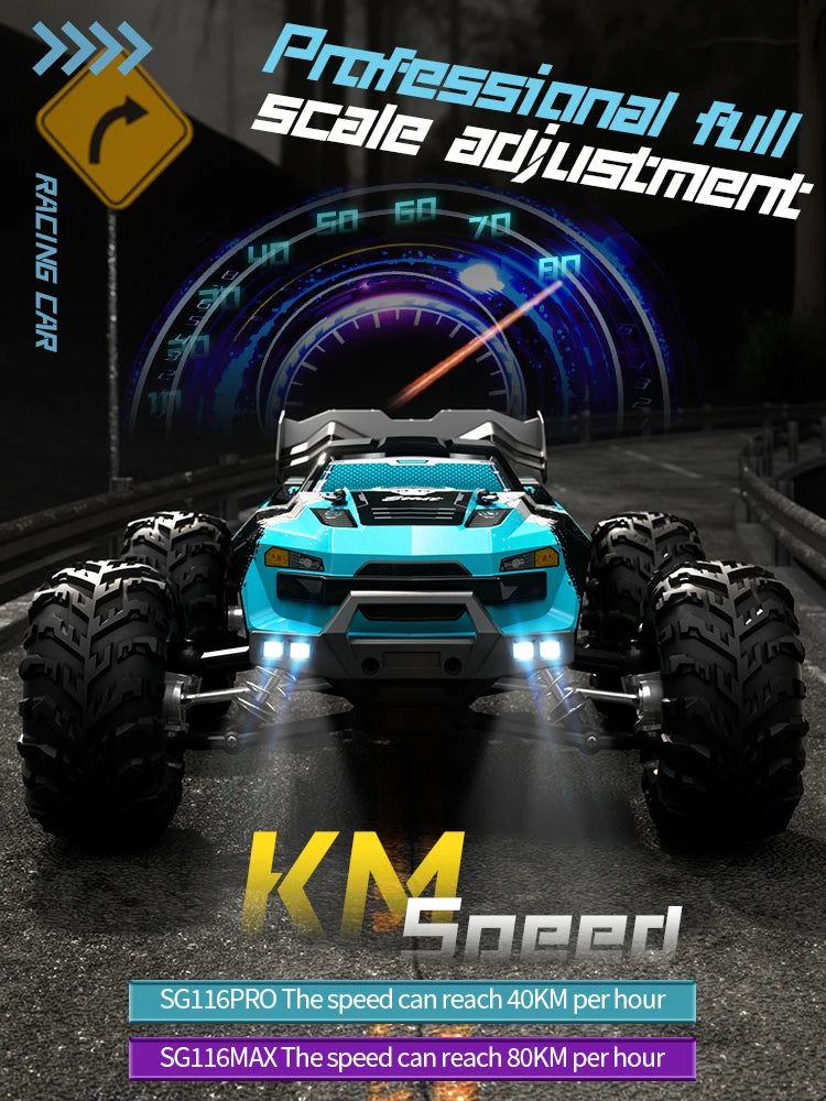 Teeggi SG116 MAX 1:16 Drift RC Car FourWheelDrive High Speed