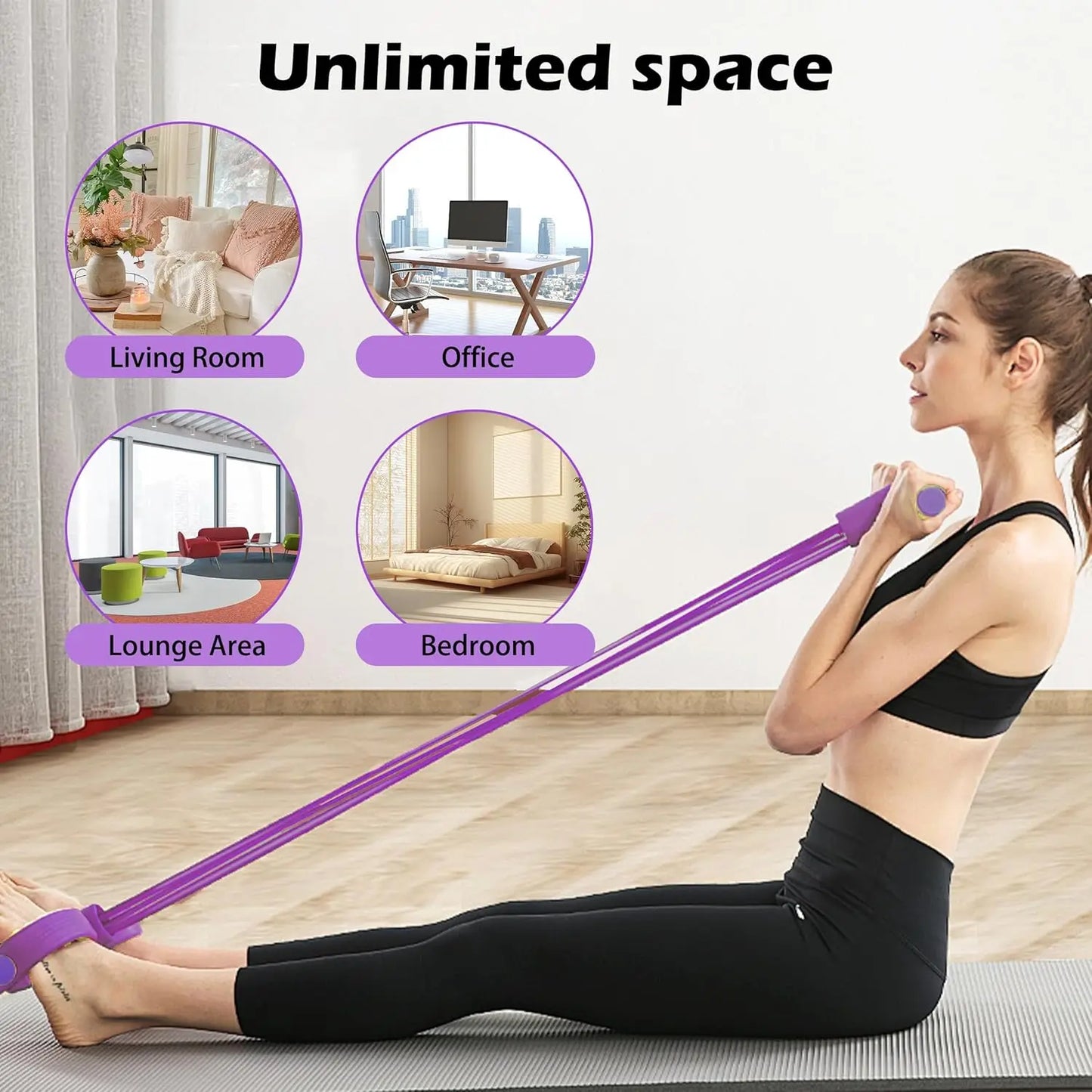 GOT-TOG Puller Resistance Bands Set For Abdominal Full Body Workout