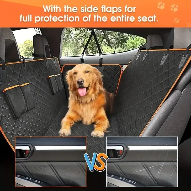 Dog Car Seat Cover For Pets Waterproof Hammock Nonslip Durable All Vehicles